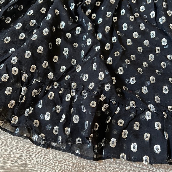 Generation Love Selena Skirt in Black/Silver Size S - Picture 10 of 11
